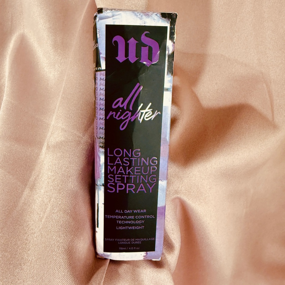 Urban Decay Cosmetics All Nighter Waterproof Makeup Setting Spray
NWT Full Size